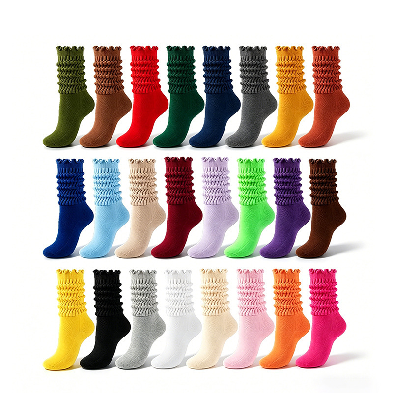 Amazon's Best-Selling Bubble Socks for Men and Women, Autumn and Winter Slouch Socks, Lace Pile Socks, Cold-Proof and Warm Calf Socks Amazon's Best-Selling Bubble Socks for Men and Women, Autumn and Winter Slouch Socks, Lace Pile Socks, Cold-Proof and Warm Calf Socks