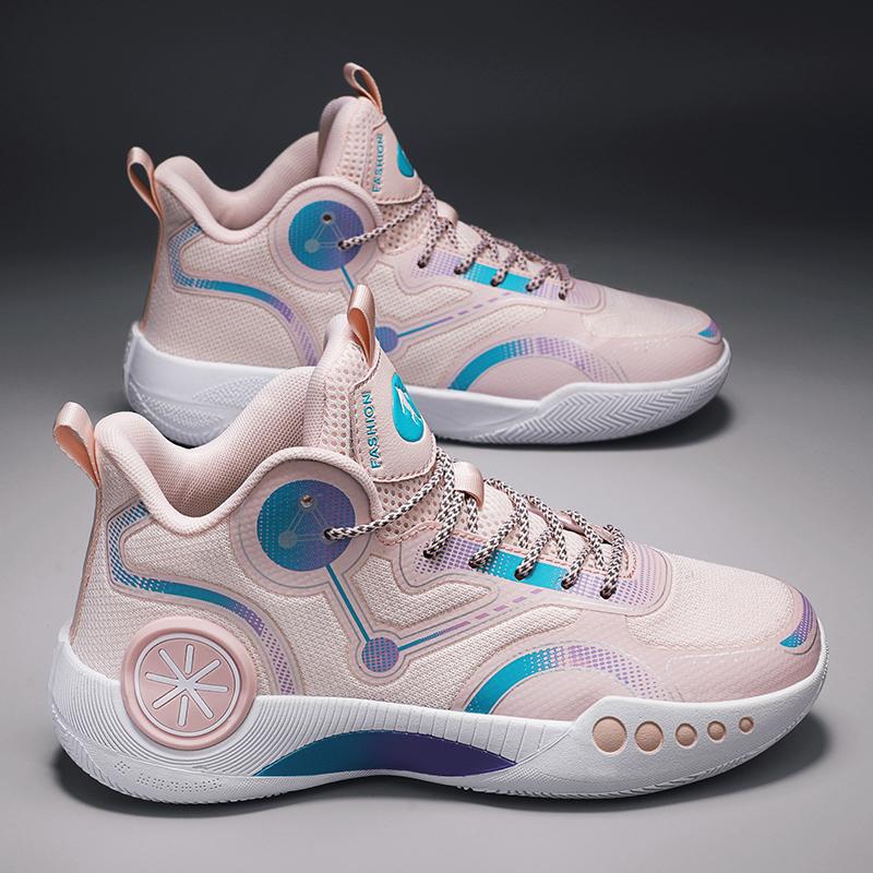 Kobe children's basketball shoes boys limited edition junior high school students curry pink sneakers women's spring sneaker