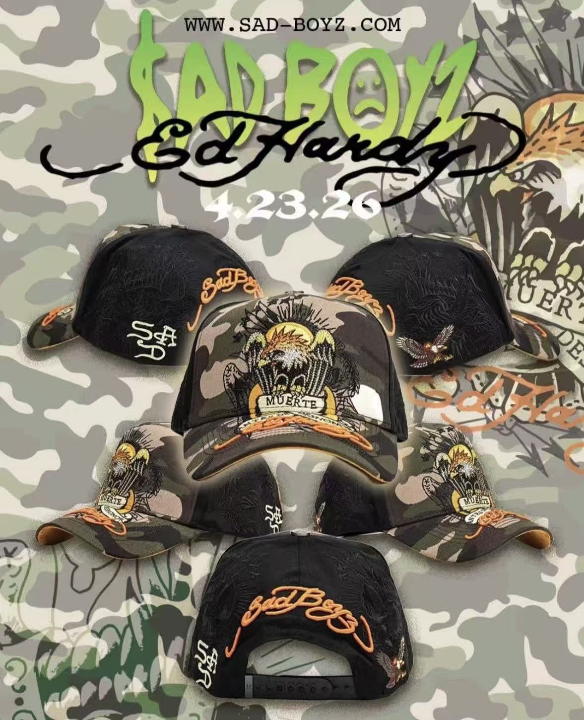 2025 explosión spot DANDY moda hip-hop tendencia gorra gorra de béisbol ajustable comercio exterior transfronterizo al por mayor