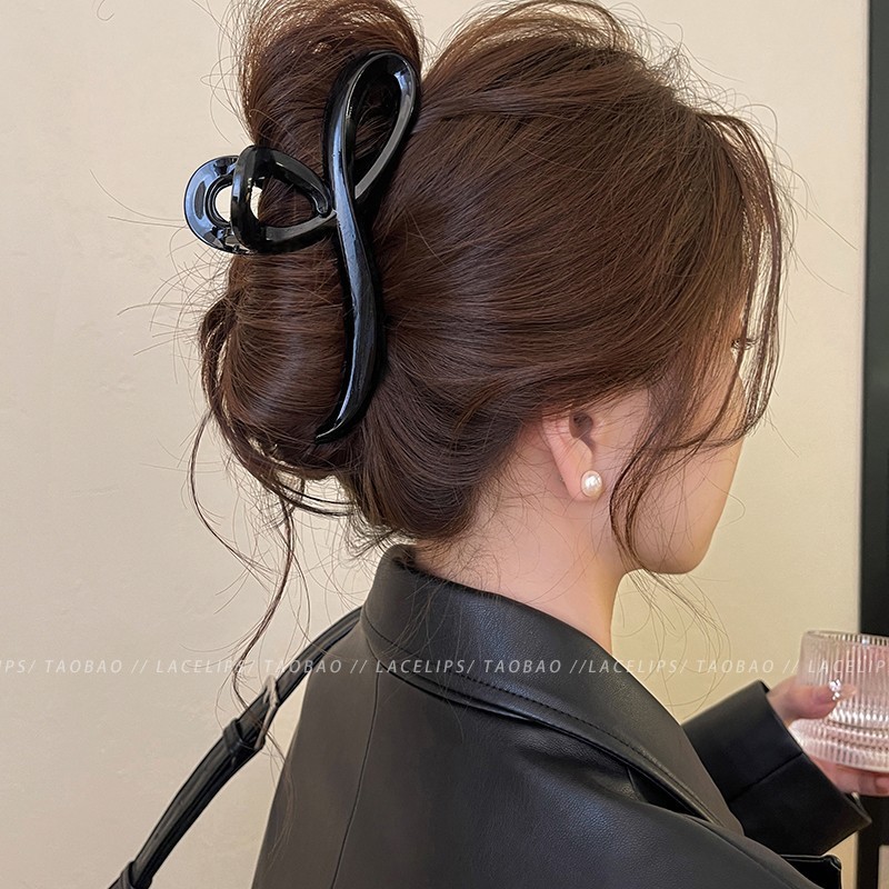 Clip de dibujos animados lindos y interesantes para mujeres 2025 nuevo estilo de alto nivel de tiburón clip de cabello clip de cabello de cabeza