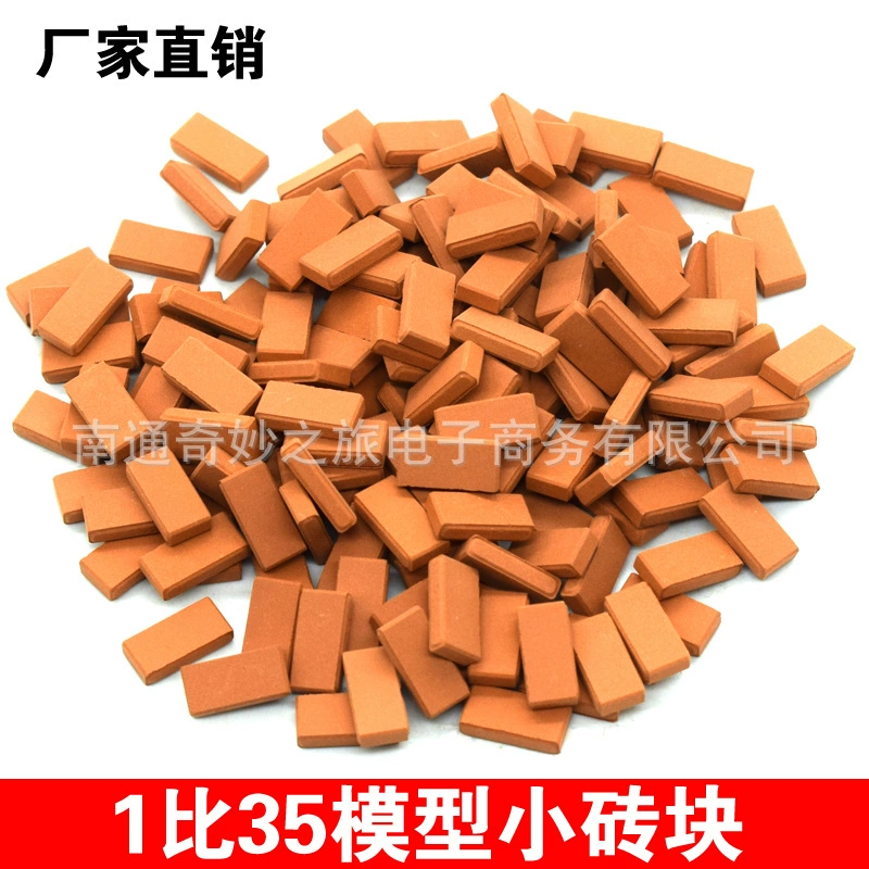 Масштабная модель 1:35, миниатюрный кирпичный дом, DIY микро-ландшафт, игрушка для создания ландшафтов, миниатюрный ландшафт для Amazon и AliExpress.