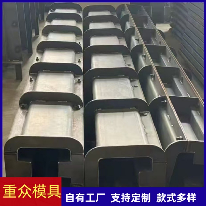 水泥立柱钢模具装配式围墙模板方柱混凝土专用