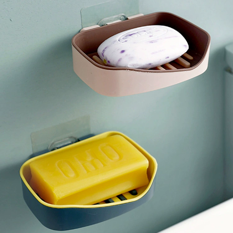 Universal fashionable soap holder, handheld storage box, no trace