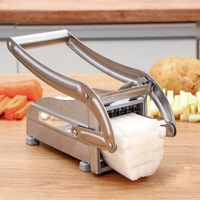 Household Kitchen Vegetable Cutter Convenient Multi-functional Potato Cutter Diced Potato Stripe Stainless Steel Cutter Vegetable Cutter