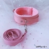 Pink collar+traction chain