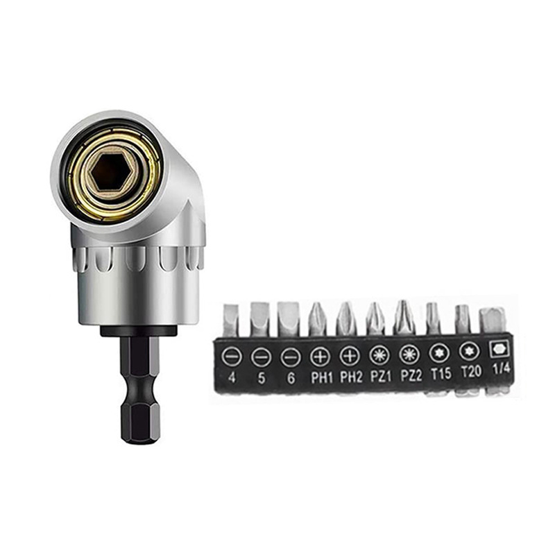 Manga de cambio rápido universal flexible eje destornillador Dispositivo de esquina manga mágica AD biela destornillador combinación traje