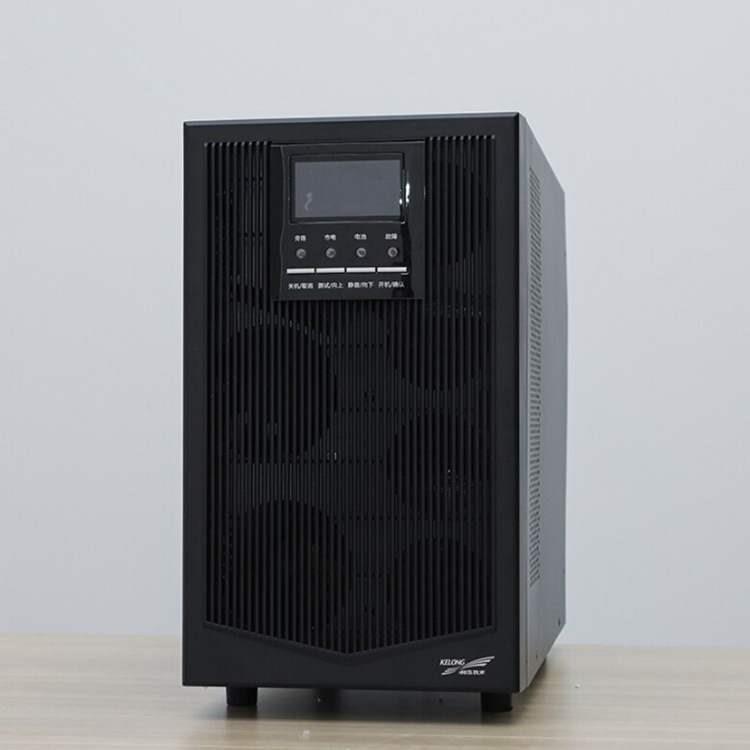 科华UPS不间断电源YTR1102L高频在线式长机2KVA/1400W外接蓄电池