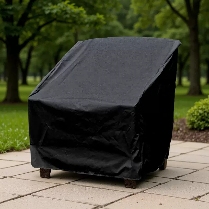 厂家直销户外210D牛津布椅子罩 花园露天防水防晒防尘家具椅套