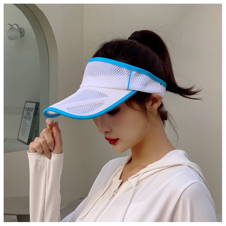 Summer Visor Hat For Women And Men Quick Drying Mesh Sun Hat_voghion.com