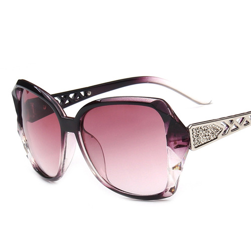 Sunglasses for women, high-end ins, big face, slimming, 2024 summer anti-UV sunglasses, fashionable large frame sunglasses