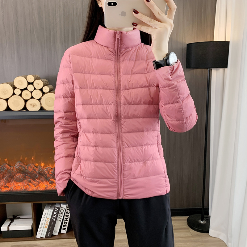 2024 autumn and winter new liner down jacket for women's close-fitting warmth and thin jacket