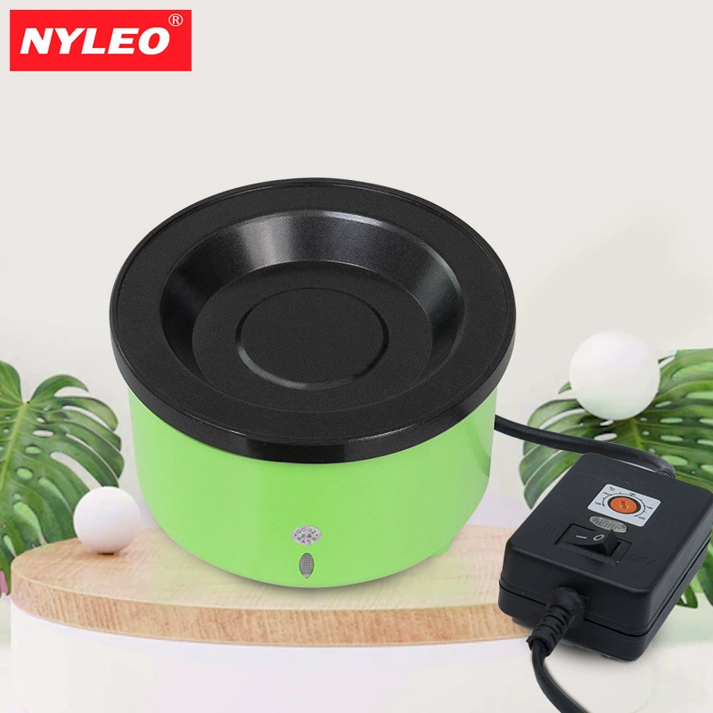 Эксклюзивная трансграничная печь для горячего клея NYLEO, регулируемая по температуре, парик, огнестойкая краска, воск, нагревательная пластина, горшок для клея, печь для плавления частиц клея