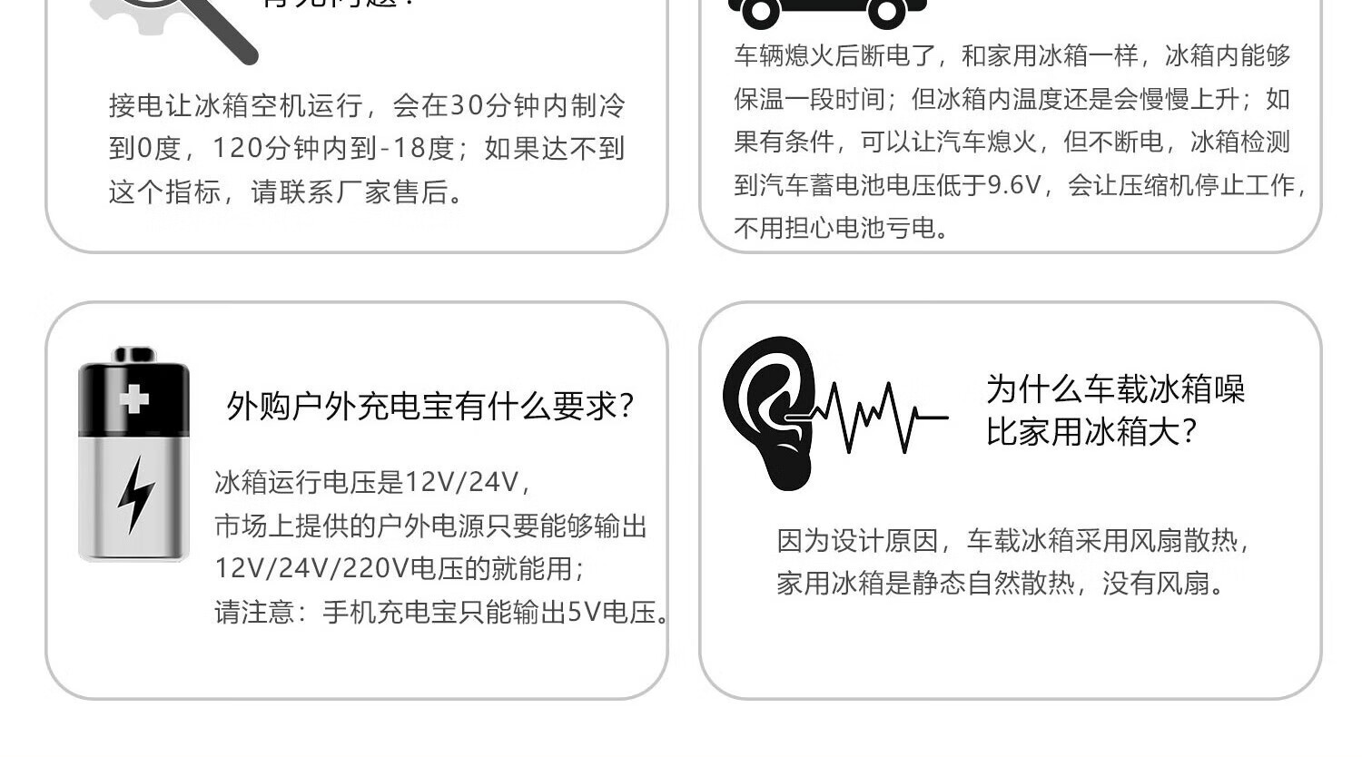 Bingji Car Refrigerator Thermostat Box, Dual-Use for Hot and Cold, Compressor Cooling, 24L Heating and Insulation Box, 12V24V220V