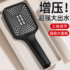 正方形の大型パネル 3 スピードスーパーチャージャーシャワーヘッドユニバーサル浴室粗穴バスノズルシャワーヘッドセット卸売