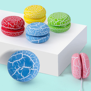 Деревянные Детские Красочные трещины YOYO yo-Yo крутые традиционные классические Развивающие игрушки для мальчиков и девочек Yo-Yo