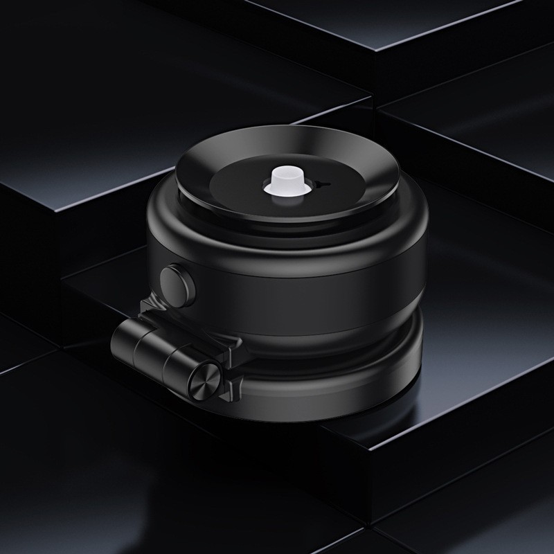 D1 soporte de succión magnética de vacío ventosa de control central de automóvil soporte de teléfono móvil plegable giratorio soporte de teléfono móvil montado en automóvil