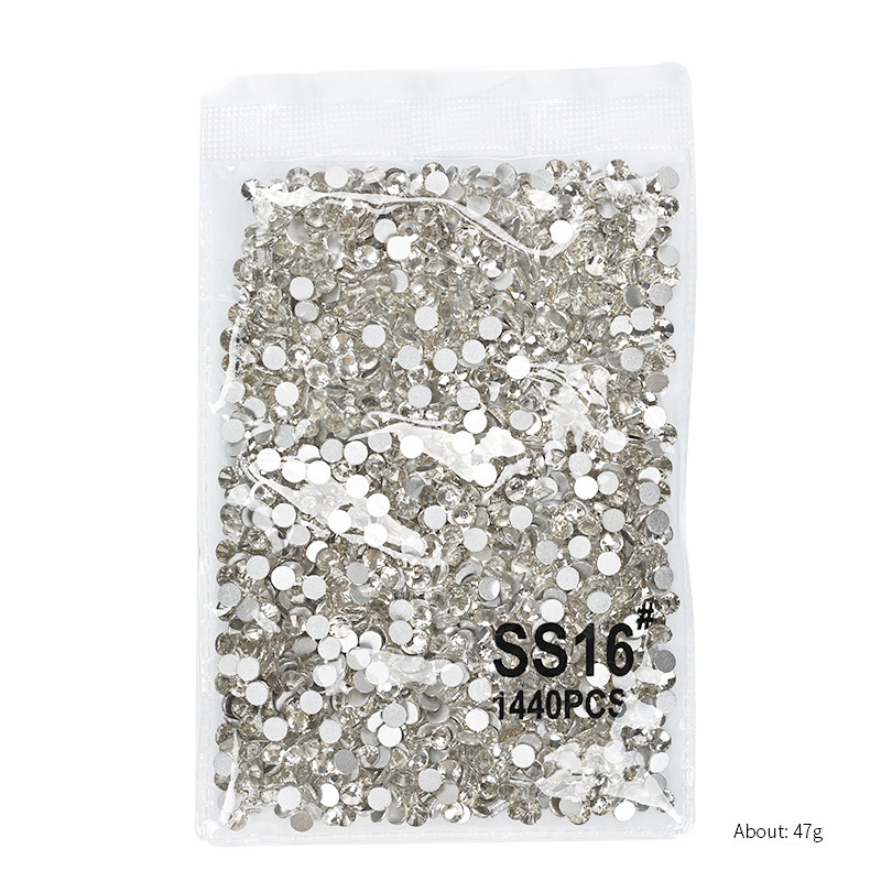 투명한 백색 다이아몬드 SS16 (약 1440)