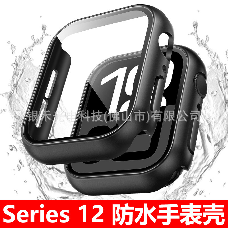 Suitable for Apple Waterproof Watch Case S12/Ultra4 Case and Film Integrated Watch Waterproof Case Iwatch11 Protective Cover
