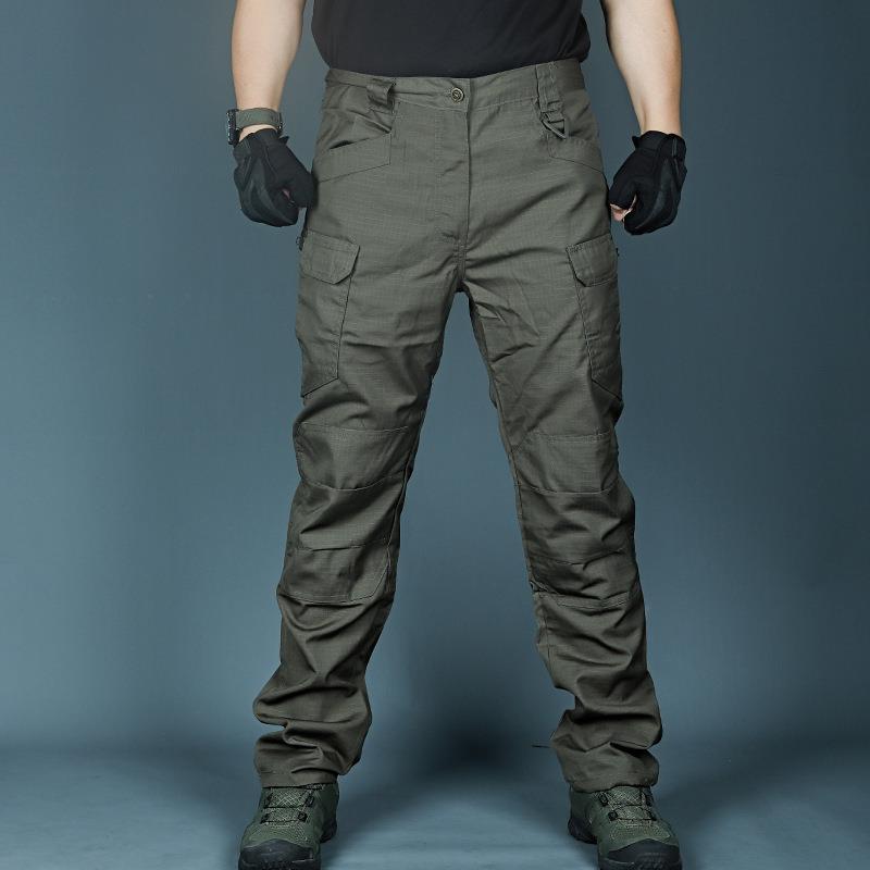 Pantalones tácticos de camuflaje transfronterizos de bolsillo, pantalones de herramientas resistentes al desgaste, pantalones de hombre al aire libre