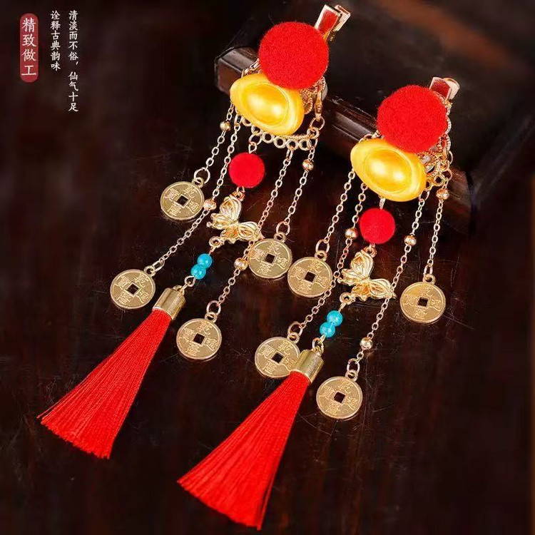 나타와 같은 스타일의 머리핀