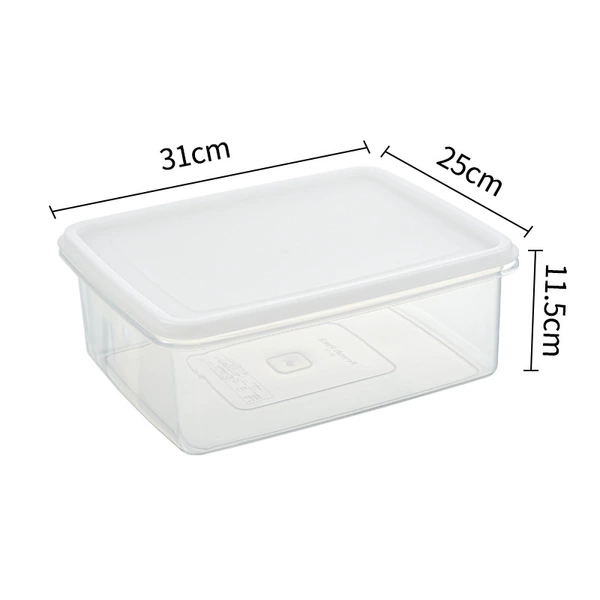 Transparent 31*25*11.5 (not recommended for microwave oven in this size)