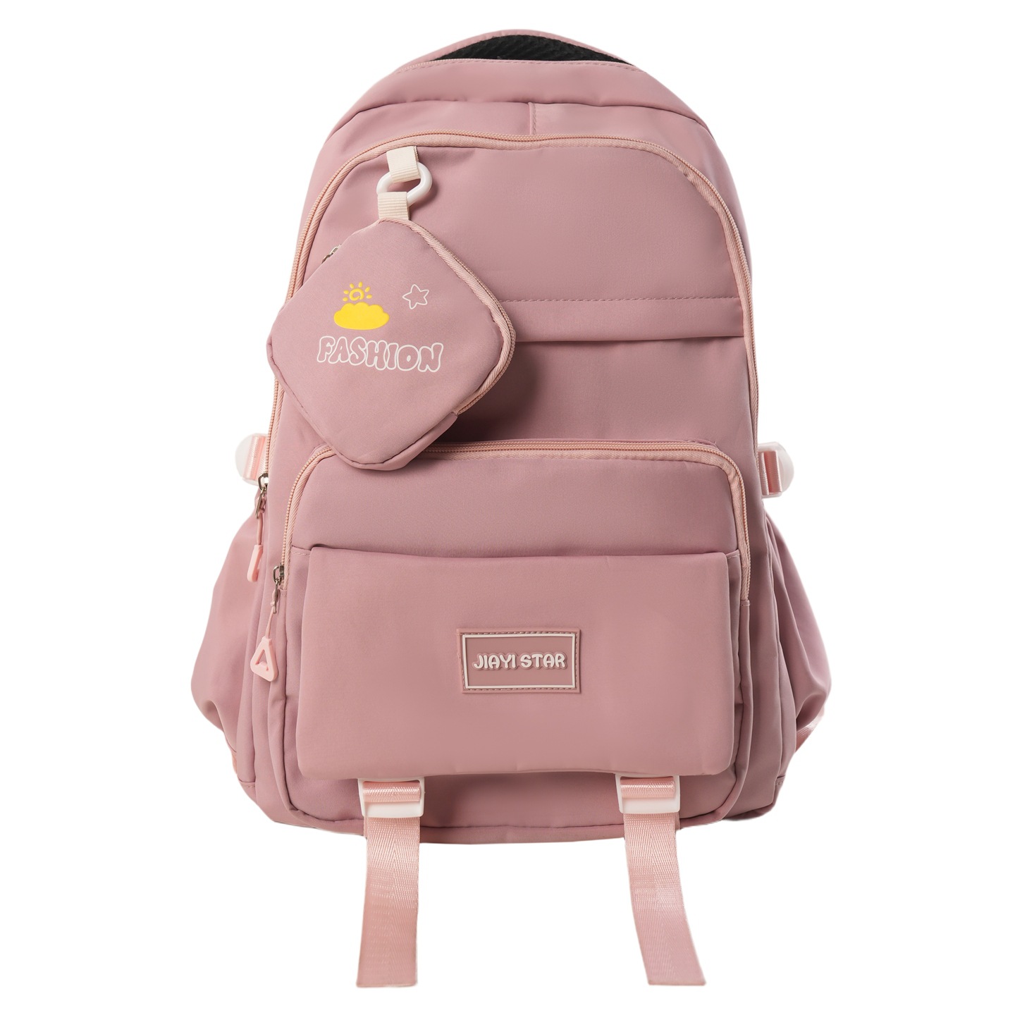Dulce mochila del campus JIAYISTAR estudiantes de secundaria secundaria viajes ociosos de gran capacidad mochila multicapa
