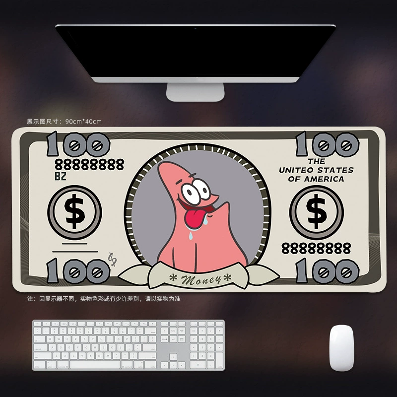 Large Mouse & Keyboard Desk Mat, 300×250–900×400 mm, Thick Anti-Slip Table Pad for Kids