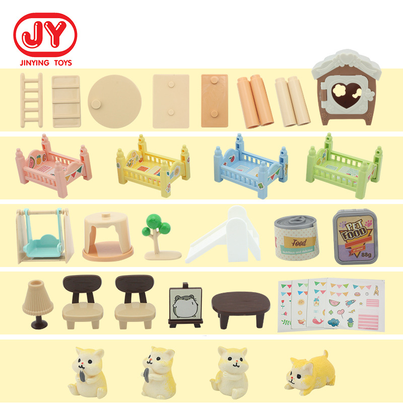 Casa de juegos para niños Juguetes para mascotas traje mascota gato y perro decoración modelo diversión Juguetes fábrica directa al por mayor