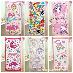 クロミシナモンドッグマイクロファイバー漫画バスタオル吸収性バスタオル子供用バスタオルビーチラージタオルラップ