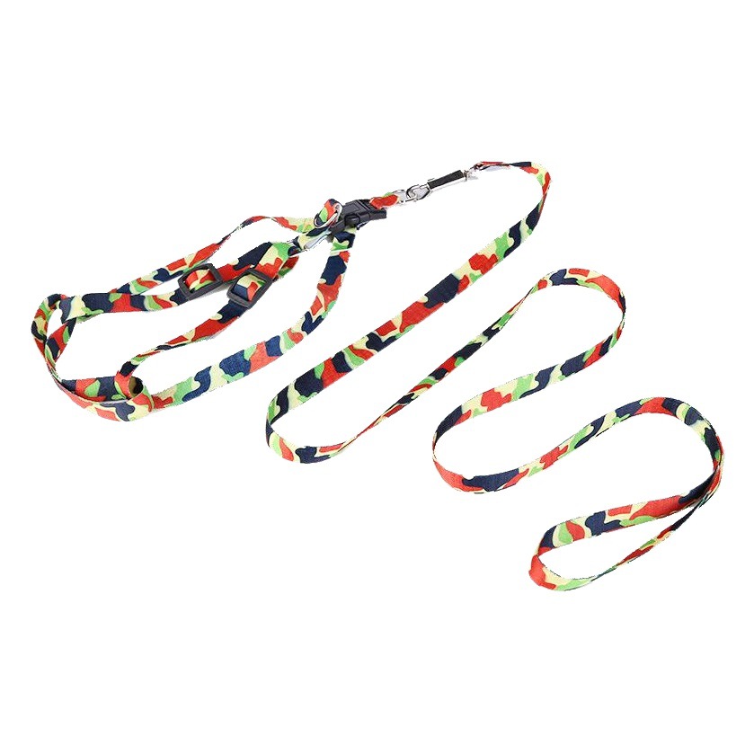 Pet Printed Leash Set Dog Collar Dog Chain Dog Leash Pet Leash Set Dog Leash