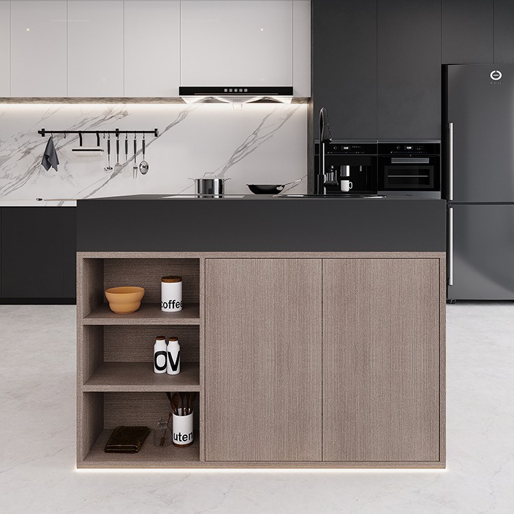 Isla única Taidou Rock Island Mesa de mesa de comedor Una cocina occidental Escritorio guía Mesa de cocina Fregadero Barra de agua