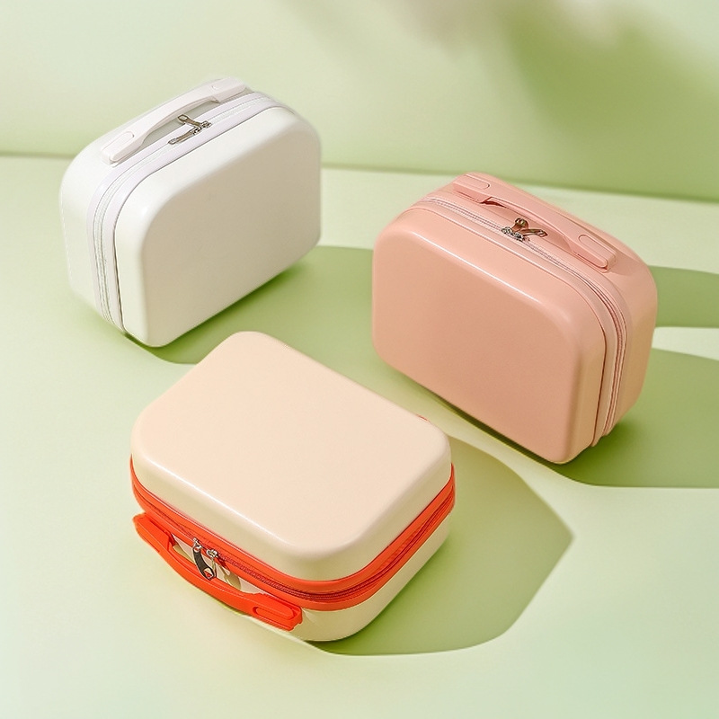Customized Mini Suitcase 14inch Cosmetic Case Small Suitcase Souvenir Boarding Case Password Box Suitcase