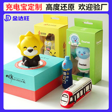 創意充電寶定制開模3D可愛公仔個性禮品設計卡通PVC軟膠移動電源