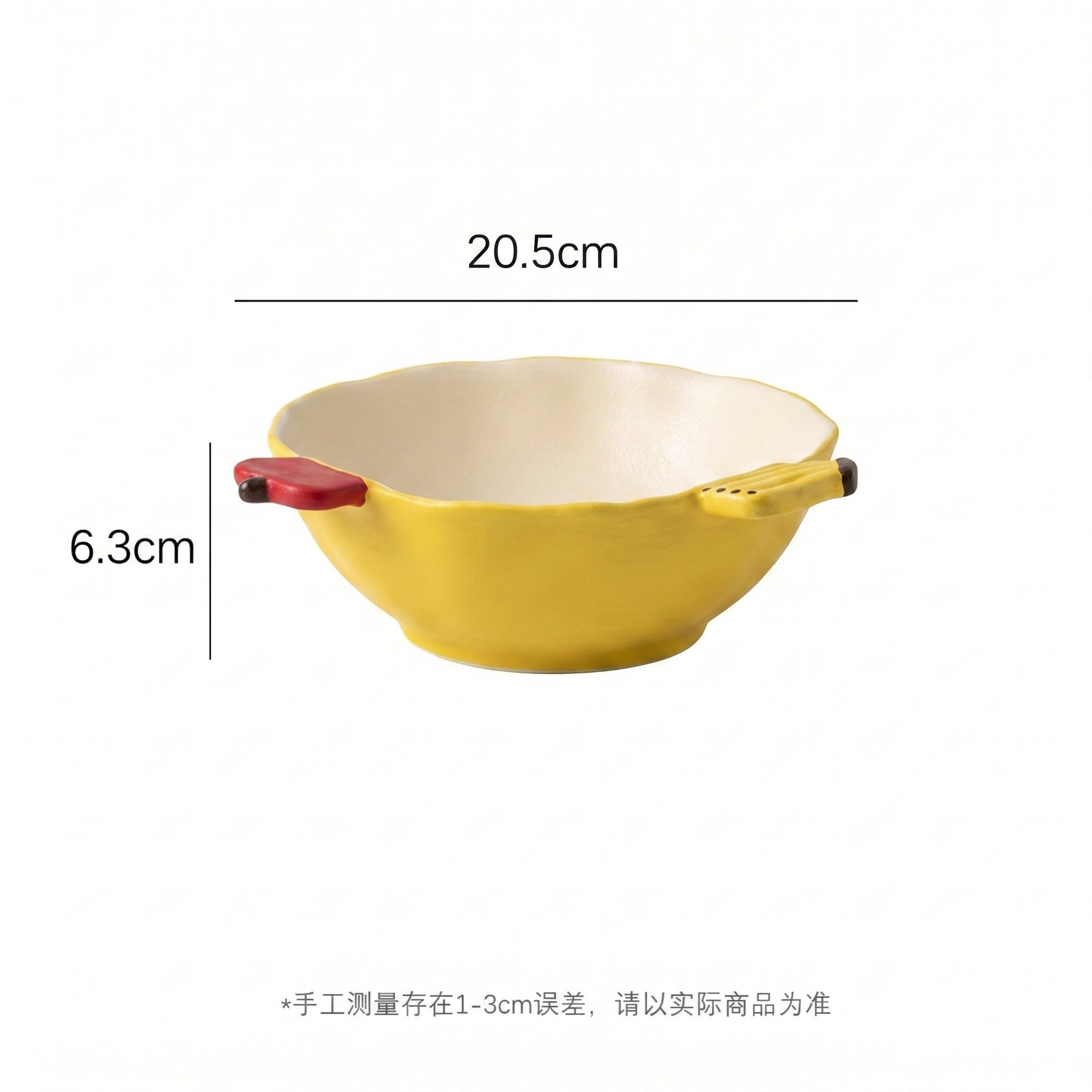 Frosted【Underglaze Color】-Double Ponytail Soup Bowl