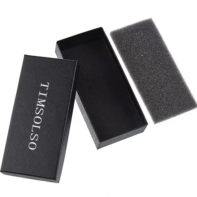 검은 색 긴 검은 색 시계 상자