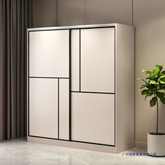 衣柜家用卧室柜子出租屋推拉门储物柜小户型衣服柜简易多层收纳柜