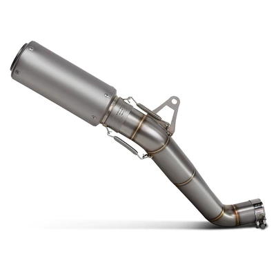 Suitable for Motorcycle Exhaust Pipe Motorcycle exhaust pipe - cbr1000-middle-section-sc-silver-with-mesh-60mm