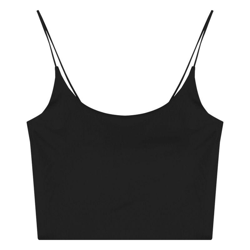 Nahtloses, rückenfreies Camisole aus Eisseide mit Brustpolstern für Damen – ein sexy Bustier-Bralette zur Vergrößerung des Brustvolumens_voghion.com