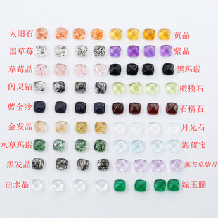 ��Ȼ�ʌ�������3X3mm��ʯ��Ȼ��ɫ��ʯ�Ƕ��ʯ