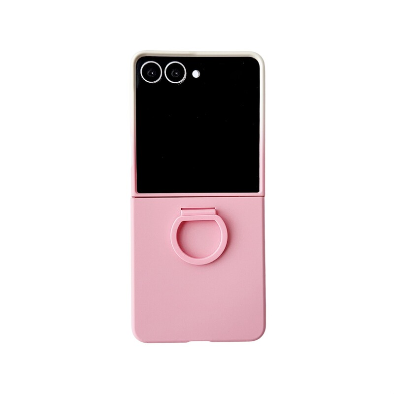 适用三星Z Flip 7手机壳肤感指环ZFlip6折叠保护壳zflip5简约防摔|undefined