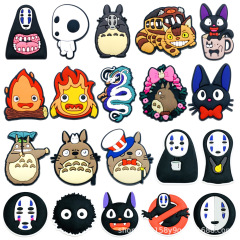 宮崎駿アニメクラシック 20 ホールシューズ靴バックル靴花 DIY Zhibixing クロックスシューズアクセサリー