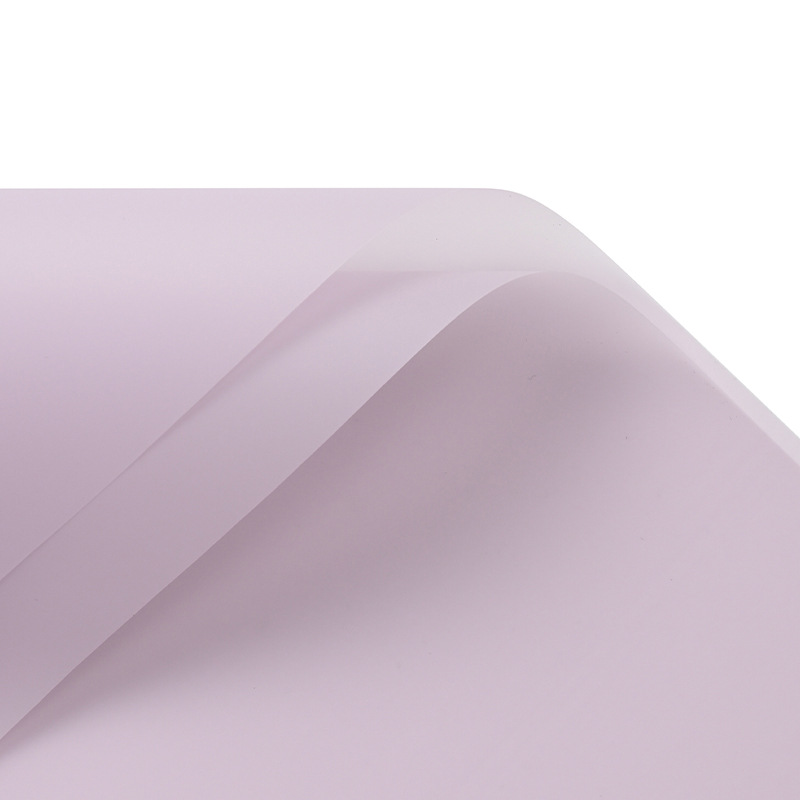 Embalaje de flores Papel de haz coreano Florería Ramo Material de embalaje Papel mate translúcido Papel liso coreano Papel de flores