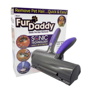 Cross-border Hot Selling Hair Removal Brush Pet with Light Belt Vibration Hair Removal Comb Sofa Sticky Hair Brush Hair Removal Brush Clothes Roller Brush
