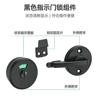 卫生间隔断五金配件加厚不锈钢公共厕所隔断定制隔断合页门锁支撑