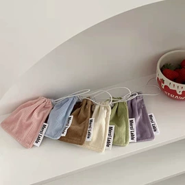 帆布袋;绒布袋;布类包装