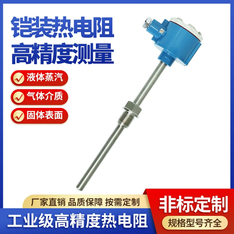 Взрывозащищенный термометр WZP240 с интегрированным датчиком температуры PT100, диапазон -50~400 градусов, SBWZ Shangyizhi Instrument