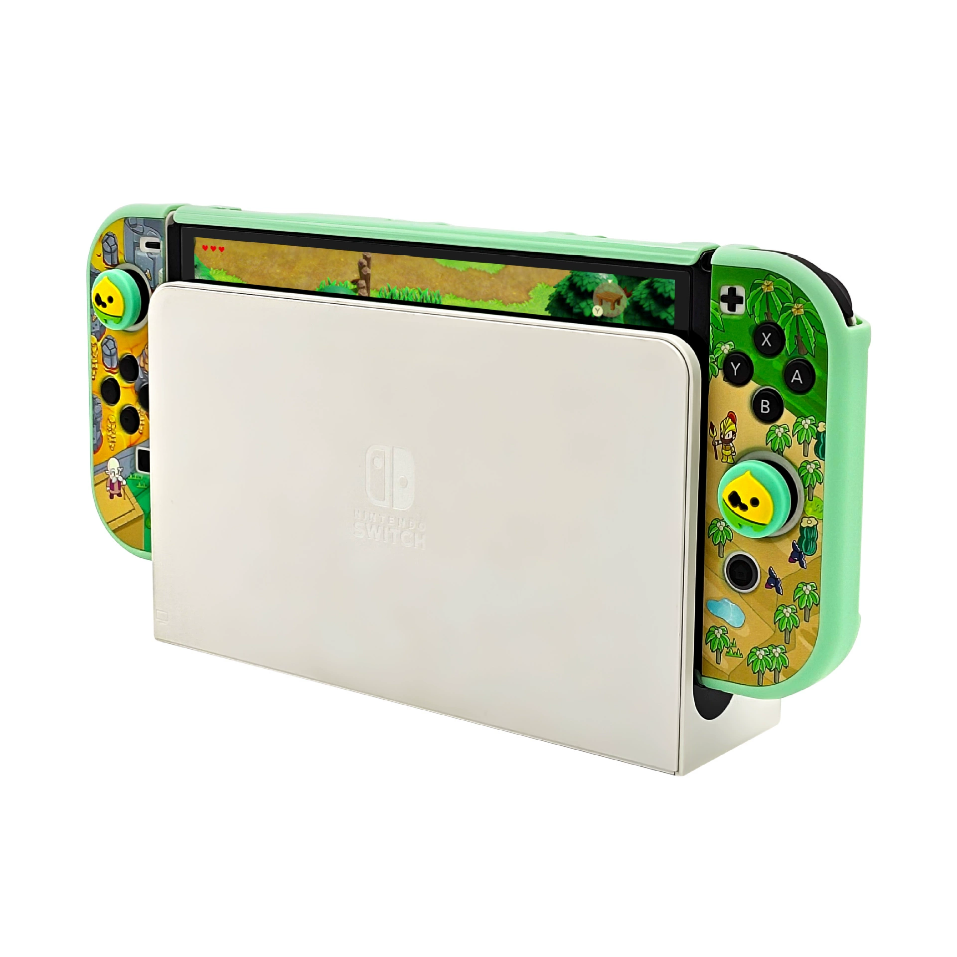Защитный чехол для Nintendo Switch OLED, защитный чехол для консоли NS OLED Cerida тема