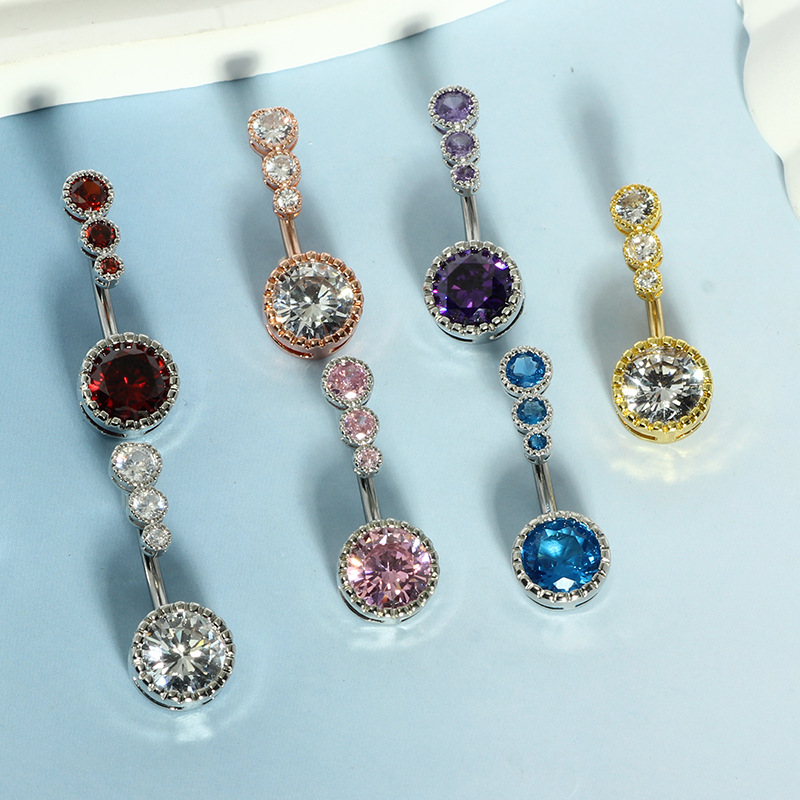Pointed titanium steel lip stud product view
