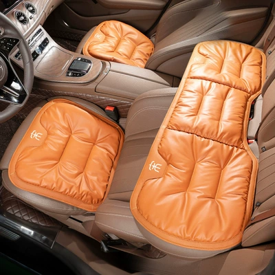 Headrest | car ev anti-fouling cushion four - song-aima-orange-front-and-rear-three-pieces-suit