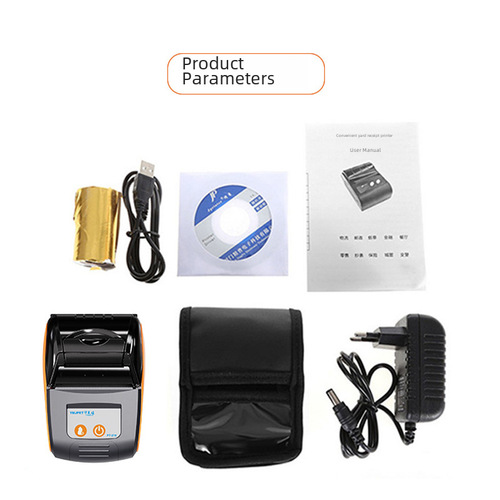 Thermal printer for factory direct sale, 58mm handheld portable Meituan handheld Bluetooth takeout ticket printer